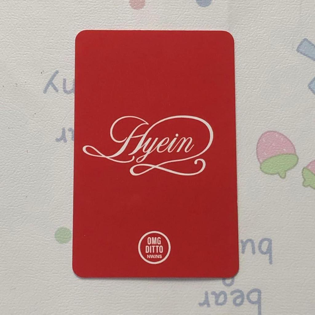 [USED] NewJeans Hein NJZ omg DITTO Sanok trading card