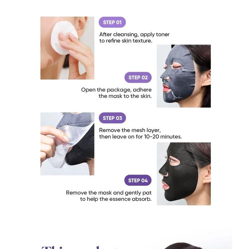 RAWQUEST - Milk Thistle Brightening SPA Black Mask Set