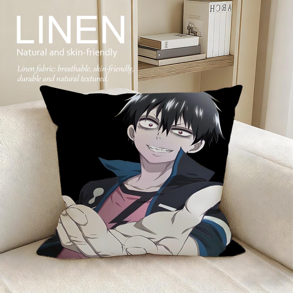 Fantasy Blood Lad Cushion Cover Pillowcase Set Pcs X X Breathable Washable Sofa Cushion Cover