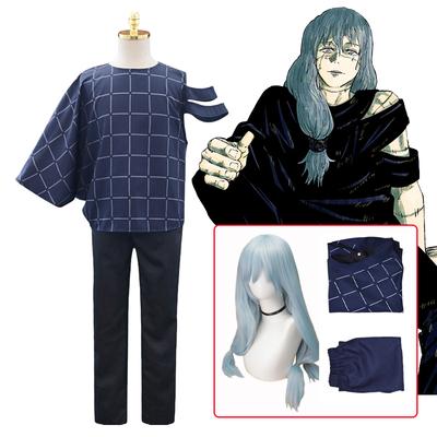 Mahito Cosplay Kostýmní Anime Jujutsu Kaisen Cosplay Uniforma Oblek Role Hrát Paruky Dospělý Halloween Kostým Karnevalová párty pro muže