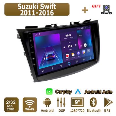 Android Carplay Car Radio For Suzuki Swift 2011-2016 Multimedia Player Head Unit Stereo GPS Navigation BT WIFI 2+32GB