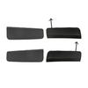 4PCS Front Bumper Tow Hook Cover Cap 52438-0R901 For Toyota RAV4 LE -