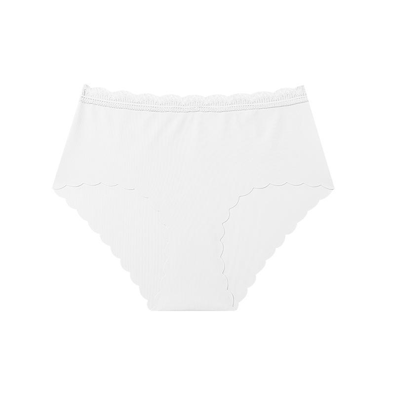 Женские Весенние и Летние Сексуальные Кружевные Пояса Без Следа Высокая Талия Треугольные Трусики S