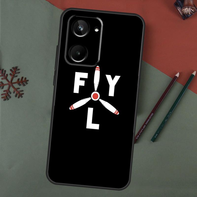 

aircraft Airplane fly travel Case For Realme C55 C51 C75 C63 C61 C53 C35 C65 C67 C71 11 12 13 14 15 Pro Plus GT6 GT7 Pro Realme GT6