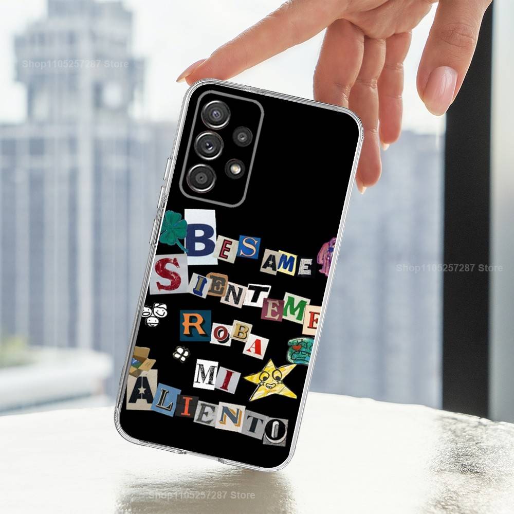 

Band L-Latin Mafia Mexican Phone Case For Samsung Ultra,FE,A30,71,51,S9,10,20,23,21,PIus,Lite, S22,Transparent, Silicone SamsungS9