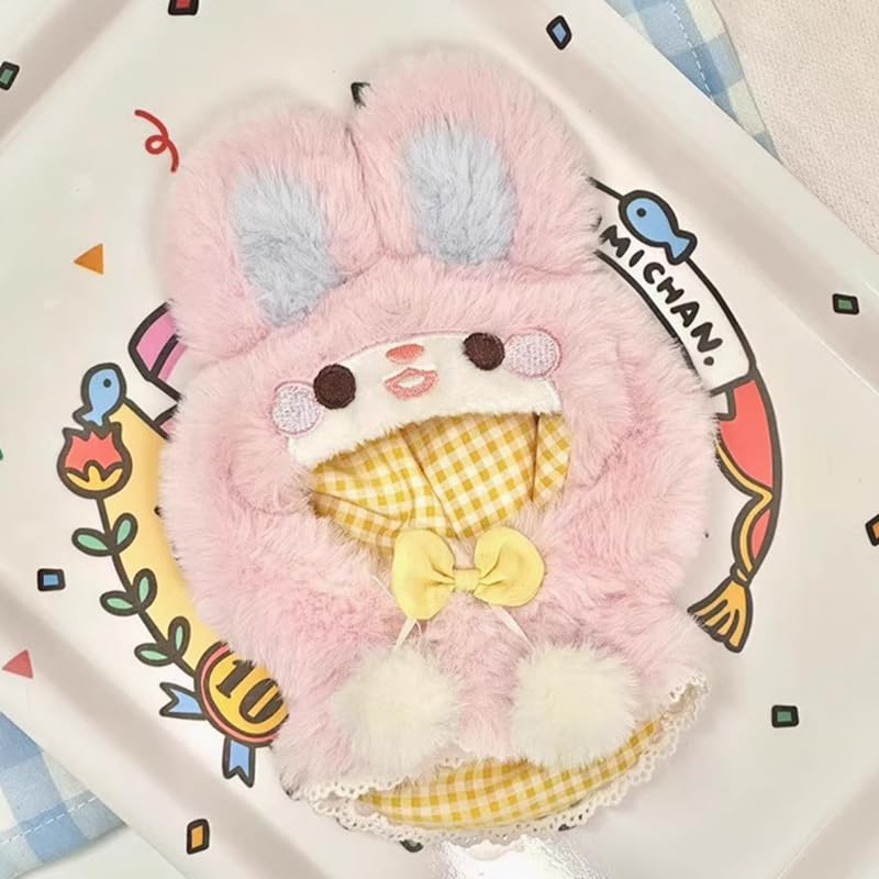 Pluche Kleding, Pluizige Kigurumi voor 10cm Pluche Speelgoed, Konijn [Artikel]