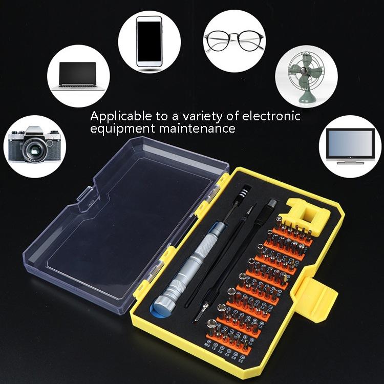52 In 1 Aluminum Alloy Screwdriver Set Household Precision Screwdriver Mobile Phone Disassembly Tool