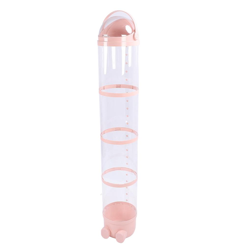 Stuffed Animal Storage Tube 162cm Adjustable Light Transparent Plush Toy Organizer Display Bucket for Playroom Bedroom