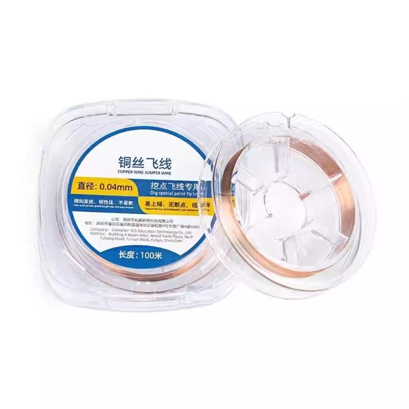 High Durability Copper Wire Suitable for Precise Soldering In Phone Tablet Motherboard Repairs Circuit Board Restoration
