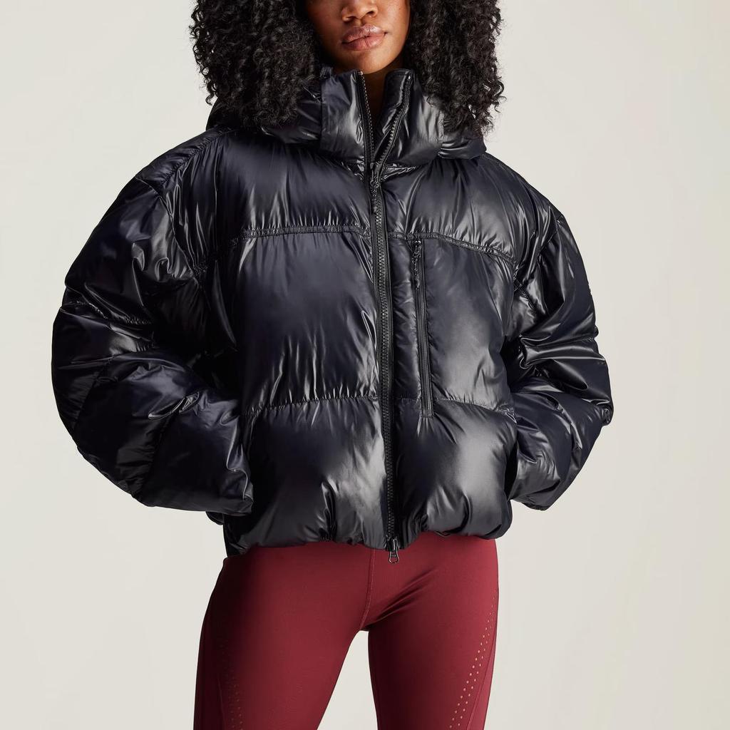 Adidas X Stella McCartney Truenature Padded Winter Short Loose Puffer Jacket Women Jacket Black IW9842