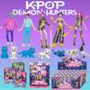 1-24pcs NEW Kpop Demon Hunters Figure Kpop Demon Hunters Rumi Mira Zoey Tiger Statuette Toy Table Decoration  Ornament Gifts