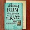 Retro Metal Sign Humorous Bar Decor Wall Art 20x30cm