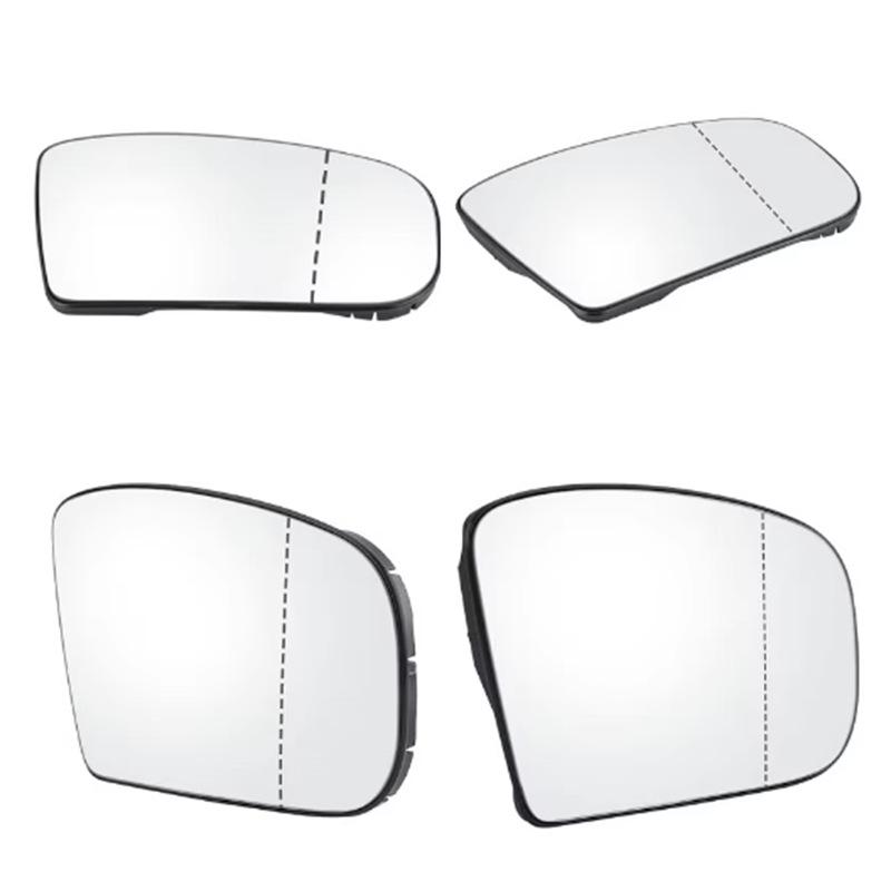 Heated Rearview Mirror Lens for 98-02 Mercedes-Benz S-Class W220 C215 Replacement