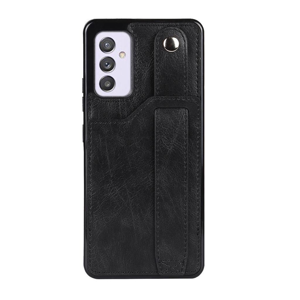 Applicable to Samsung A54 5G wristband leather mobile phone case A14 fashion mobile phone case A53 multi-function card bag in stock
