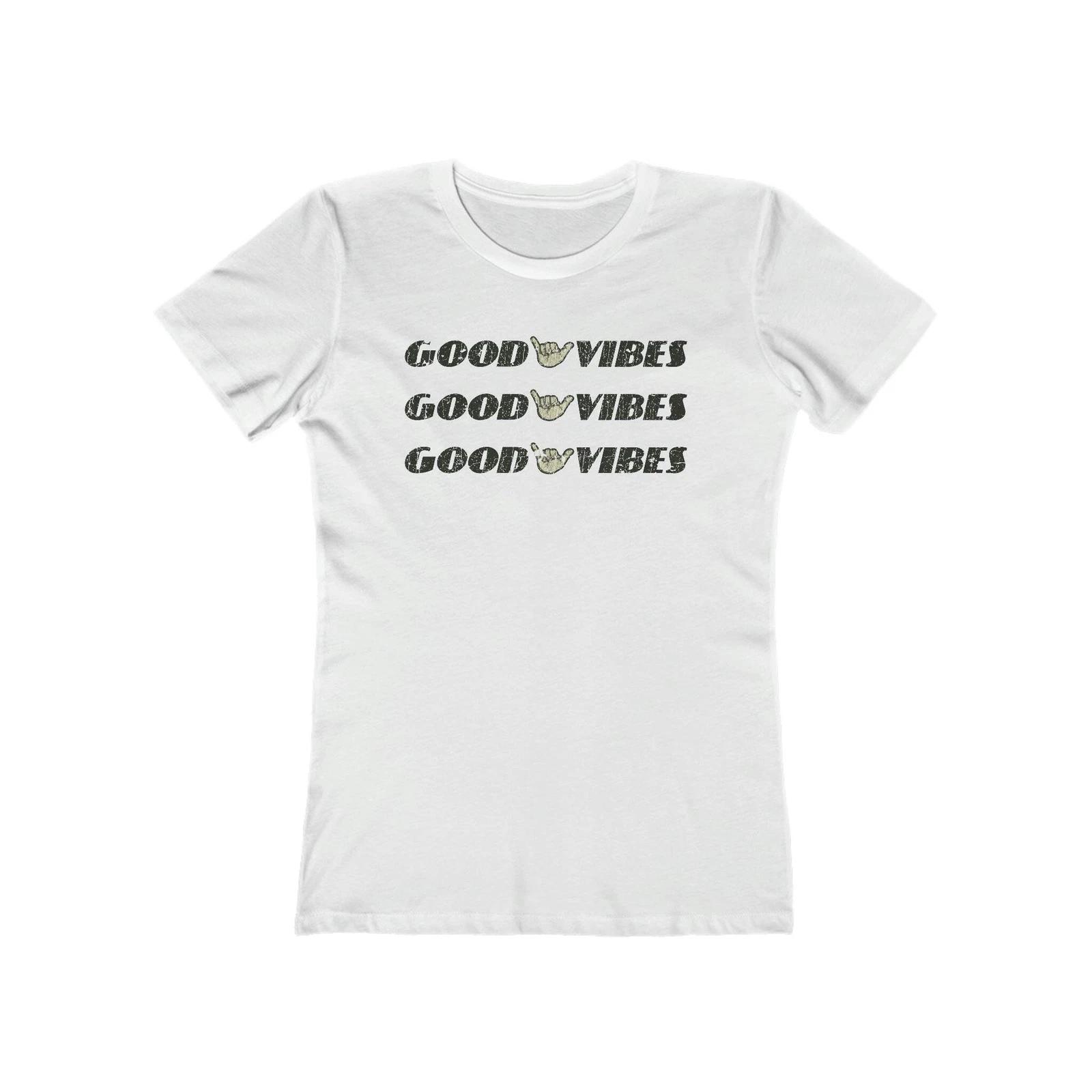 Triple Good Vibes 2021 Vintage Women s T shirt S