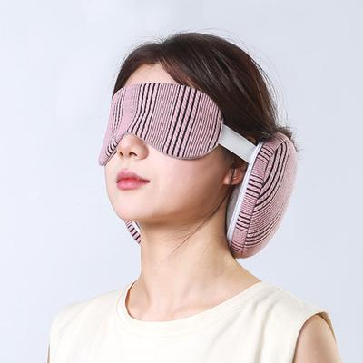 2-in-1 Neck Pillow Travel Neck Pillow with Eye Mask Zippered Portable Neck Support Pillow Reduces Neck Strain for Road Trips Long Flights