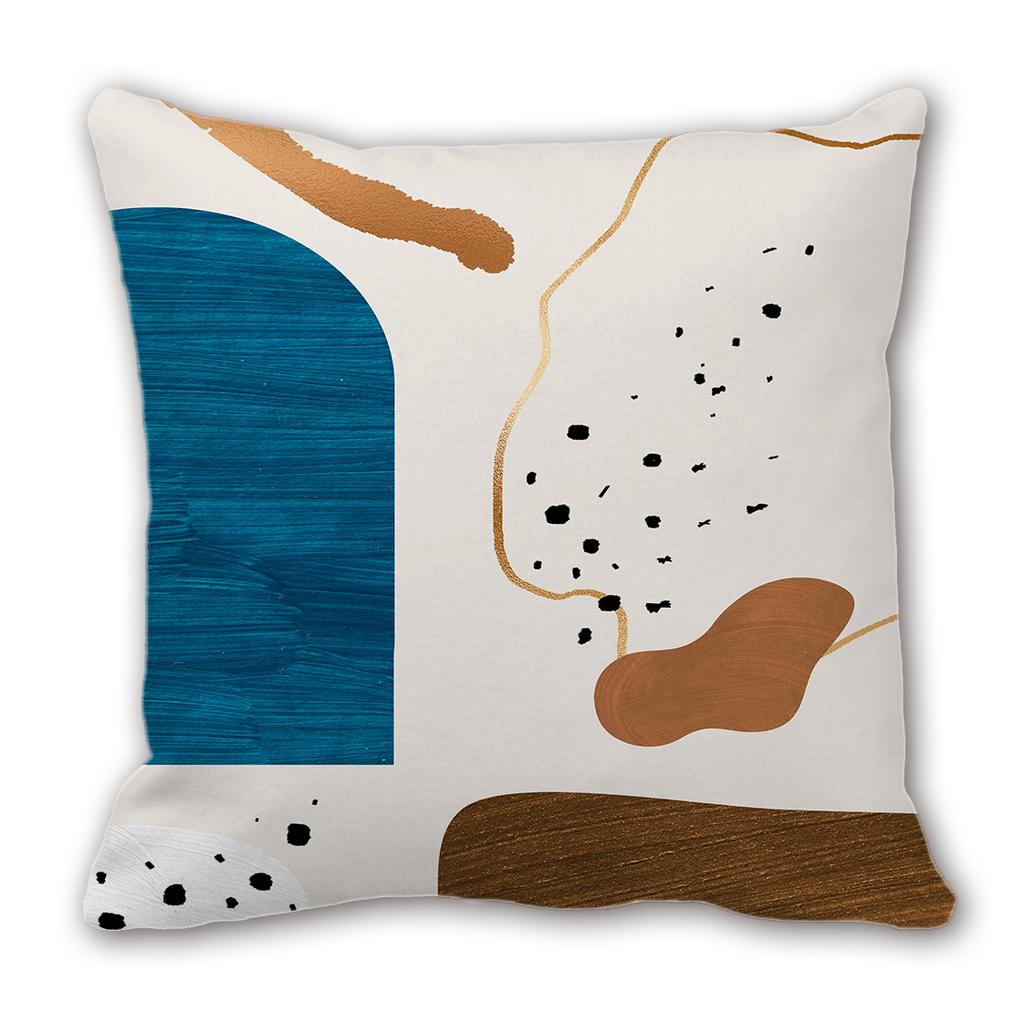 Geometric Irregular Light Luxury Nordic Pillow Model Room Hotel Decoration Sofa Backrest Bay Window Pillow Plush