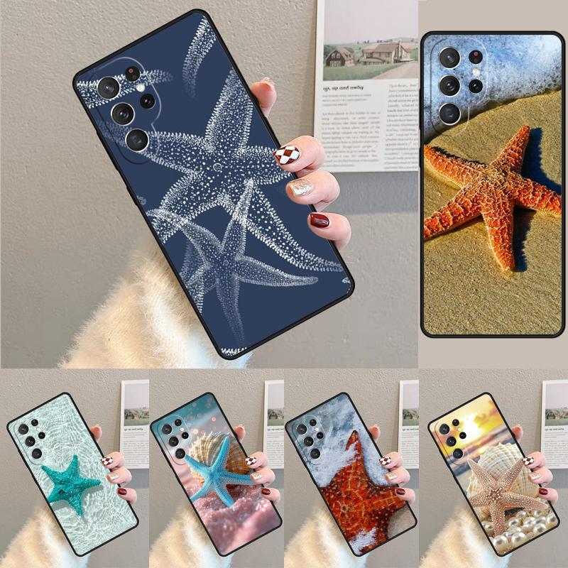 Beach Starfish Phone Case for Samsung Galaxy note 10 pro S26 Ultra S23 S24 FE S25 S21 S22 PLUS shockproof Cove
