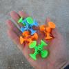Bees Suction Cup Toy, Soft Building Blocks Pop Sucker,Small Throw Darts Set,Parent-child Interactive Game, Gift for Kids