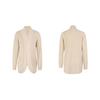 Loose Autumn Long Vintage Winter Sleeve Top Solid Color Cardigan Knitwear Vneck Sweater