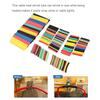 164 Pieces Heat Shrink Tube Polyolefin Crafts Insulation Cable Sleeve Shrinkable Electrical Connection Wire Wrapping Kit