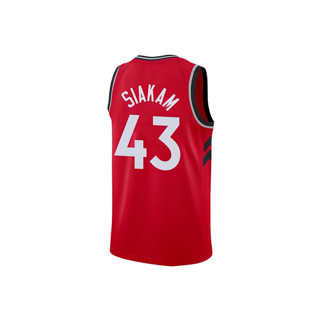 Nike NBA Basketball Jersey Siakam #43 Raptors Fan Edition Men Tops Red 904143-657