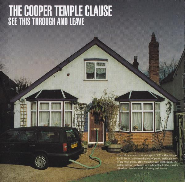 

CD COOPER TEMPLE CLAUSE See This Through And Leave MORNING18 Morning Records 2002 UK Metal Used