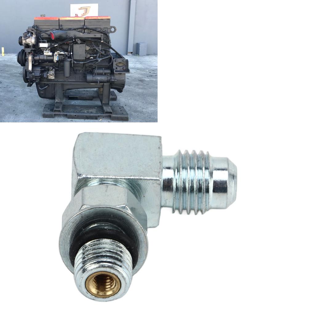 Elbow Fuel Gear Pump Check Valve 180233 Compact Moisture Resistant Replacement for Cummins Celect N14 Elbow Fuel Check Valve Ventilation Valves 4