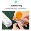 ABS Stainless Steel Heat Sealer Mini Handheld Sealing Vacuum Machine Snack Plastic Storage Kitchen Storage Bag Clips