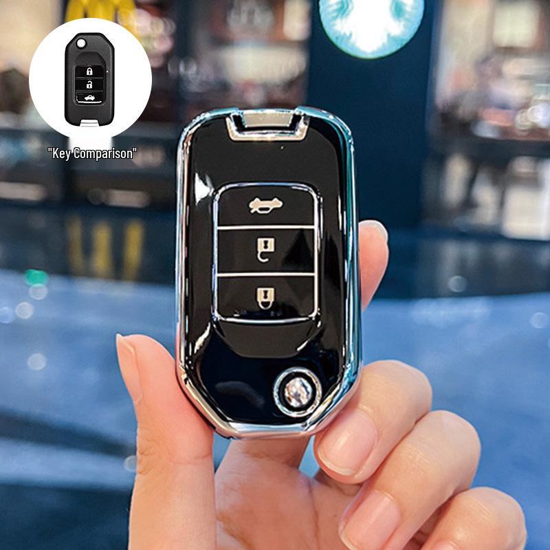 Compatible BTXRV Key Case for CRV, Accord, Civic, Binzhi, and Spirior - High-Grade Protective Shell.