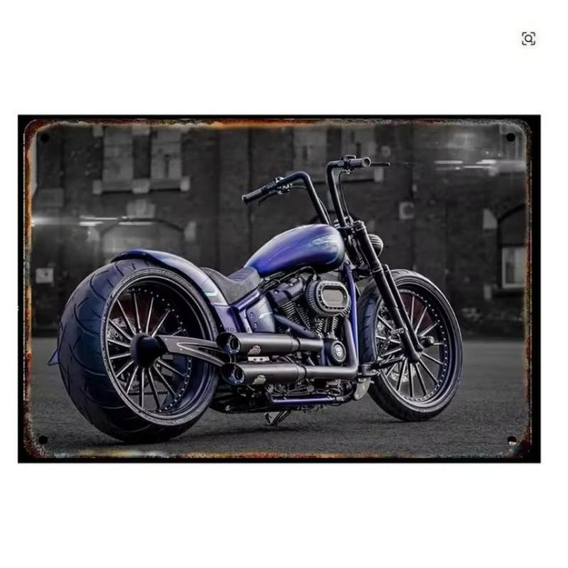 Plaque Metal Tin Signs Motorcycles Wall Decoration Vintage Art Posters Iron Painting for Man Cave Home Cafe Garage Club Bar