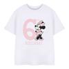 Disney Childrens/Kids Minnie Mouse 6th Birthday T-Shirt