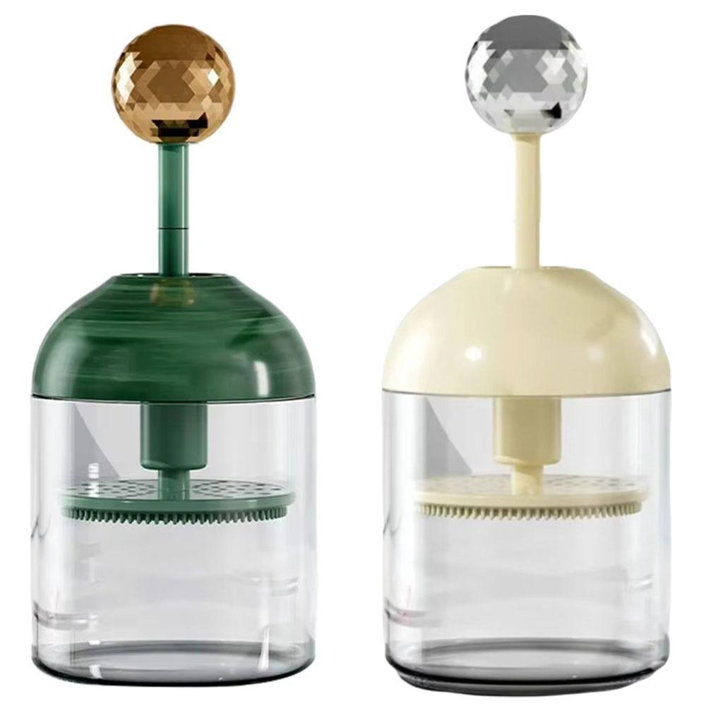 

2PCS Automatic Rebound Cup Facial Cleanser Bubble Making Tool Foaming Machine Face Cleanse зелёный/белый