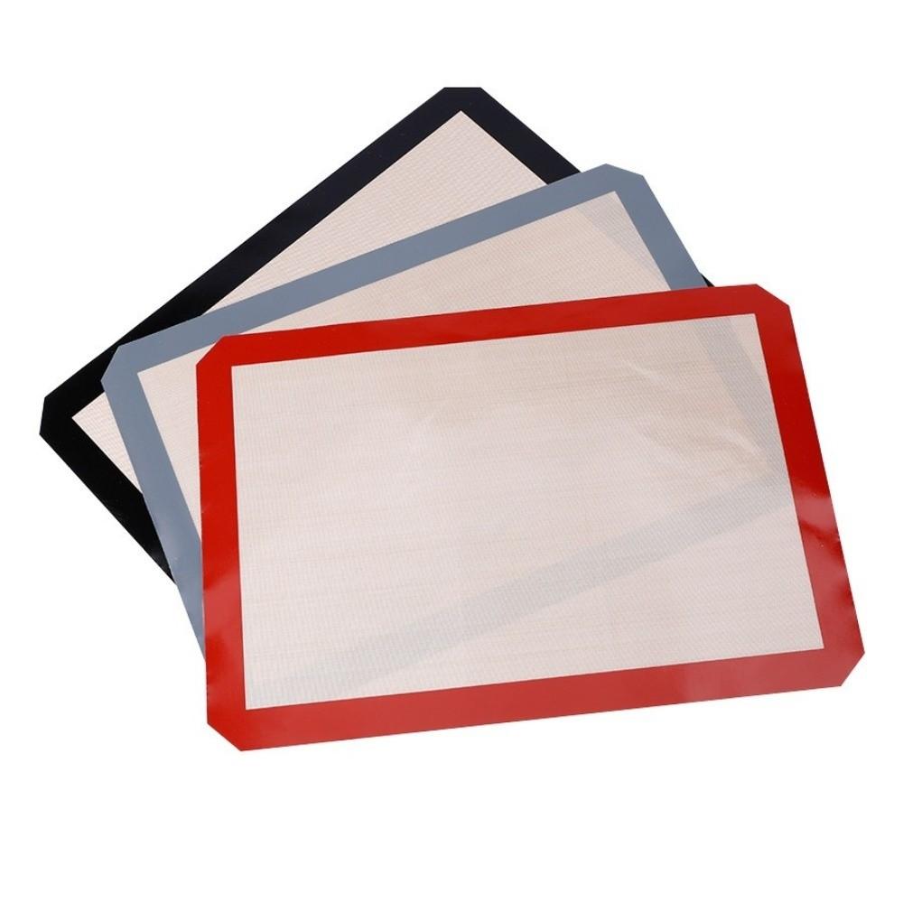 Heat Resistant Silicone Baking Mat Thickened Snap Lock Non-Stick Baking Tray Leak-proof Reusable Breadboard Liner