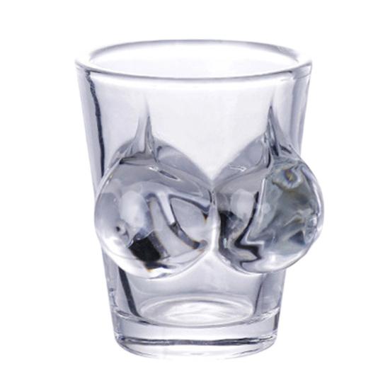 Weinglas Körperkunst Tasse Transparent Dickwandiges Weinglas für Party Whiskey