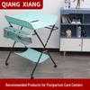Multi-Functional Baby Crib with Changing Table and Newborn Care Station
