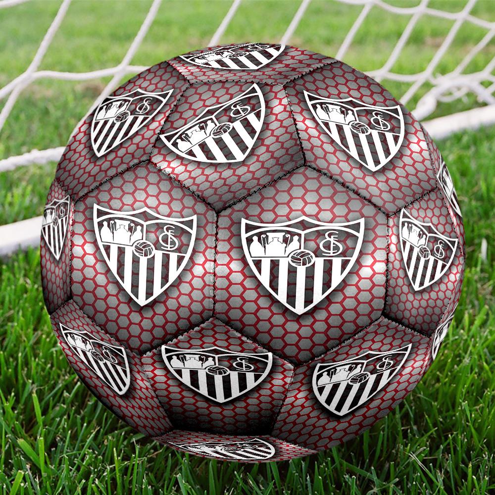 Sevi-lla Europa League Size 5 Soccer Balls, Anti-Slip, Protective Football, Outdoor Sport, a Unique Gift Suitable for Him/her, Birthdays