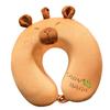 Cartoon Animal Neck Pillow Cute Travel Neck Support for Kids Cartoon Animal Memory Foam Travel Pillow Cushion