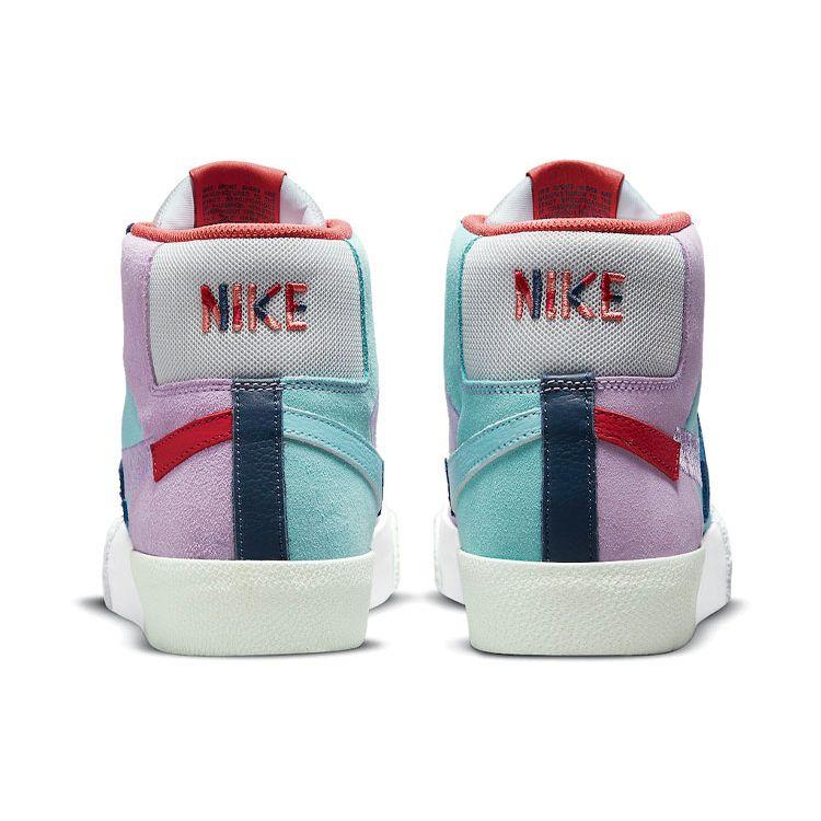 Nike Zoom Blazer Mid Premium SB Mosaic Pack - Multi Unisex Sneakers Multi-Color Lilac Copa DA8854-500