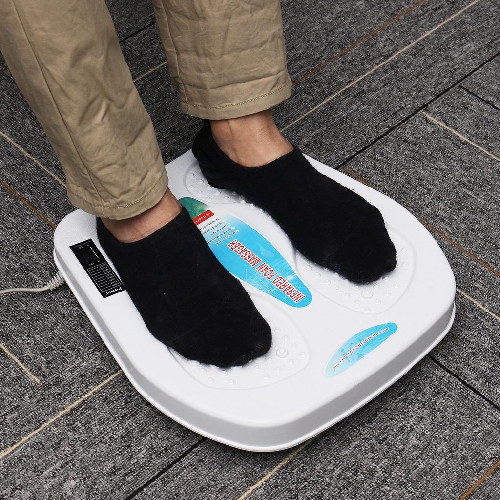 220V Infrarot-Akupunktur-Wärmetherapie Entspannend Müdigkeit Knetmassagegerät Elektrischer Infrarot-Vibrator Fußmassagegerät