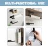 Toilet Paper Holder Wall Mounted Towel Holder For Kitchen Stainless Steel Cabinet Paper Roll Storage Hanger Bathroom Accessories