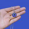 Devil's Eye Blue Clavicle Necklace for Women