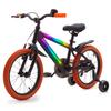 Rower Dziecięcy 18 Calowy Rower Dziecięcy Z Oświetleniem RGB Czarny