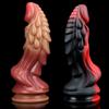 Oversized Silicone Dildo Simulation God Beast Shaped Phallus Adult Masturbation Device Reaming Sex Penis Artifact