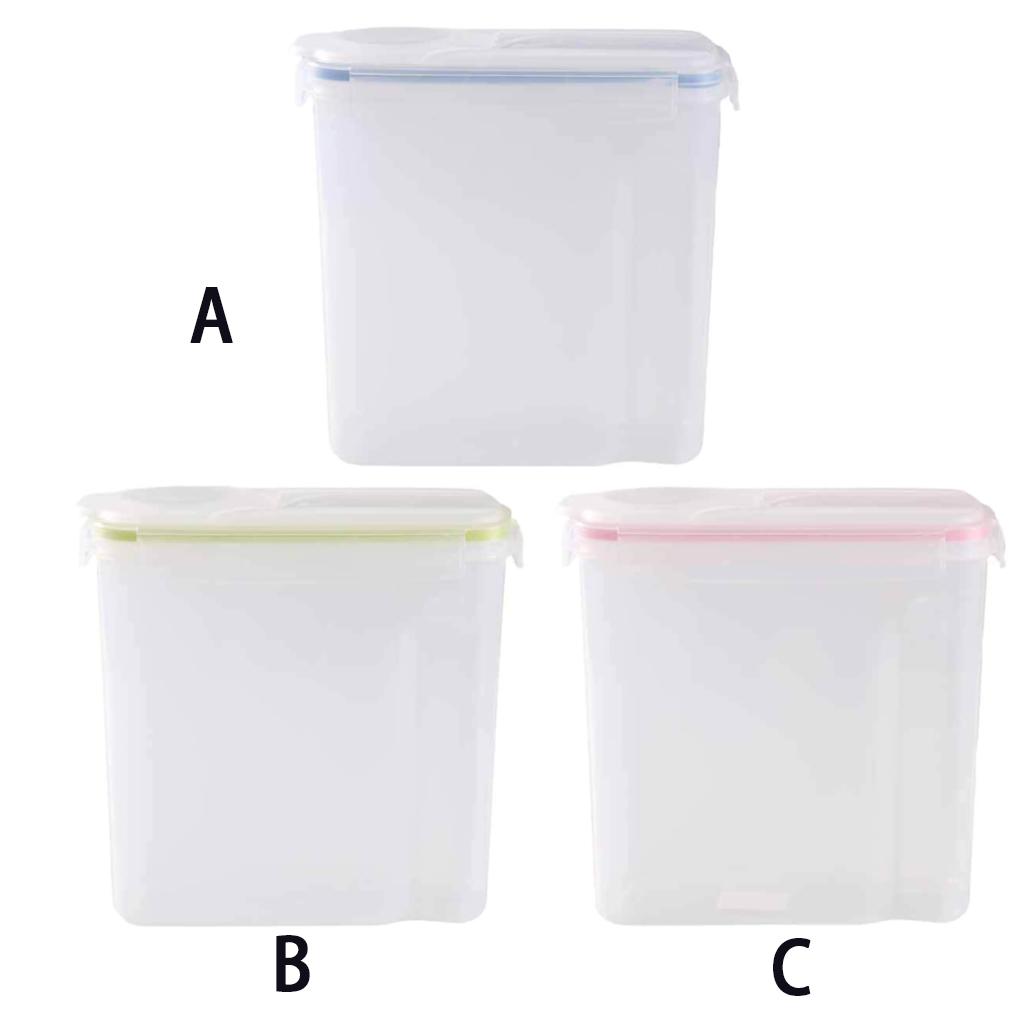 Plastová nádoba na skladování cereálií 4L vzduchotěsný zásobník na suché potraviny