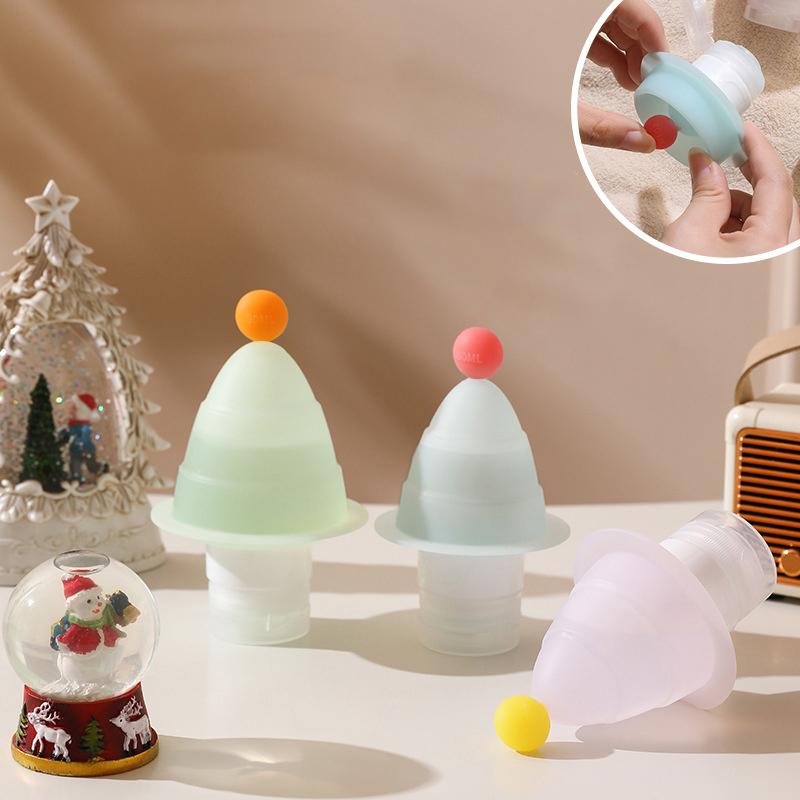 3Pc/Set Refillable 60ml and 90ml Squeeze Bottles Portable EmptyContainers for Travel Ideal for Shampoo Lotion andLiquid Products