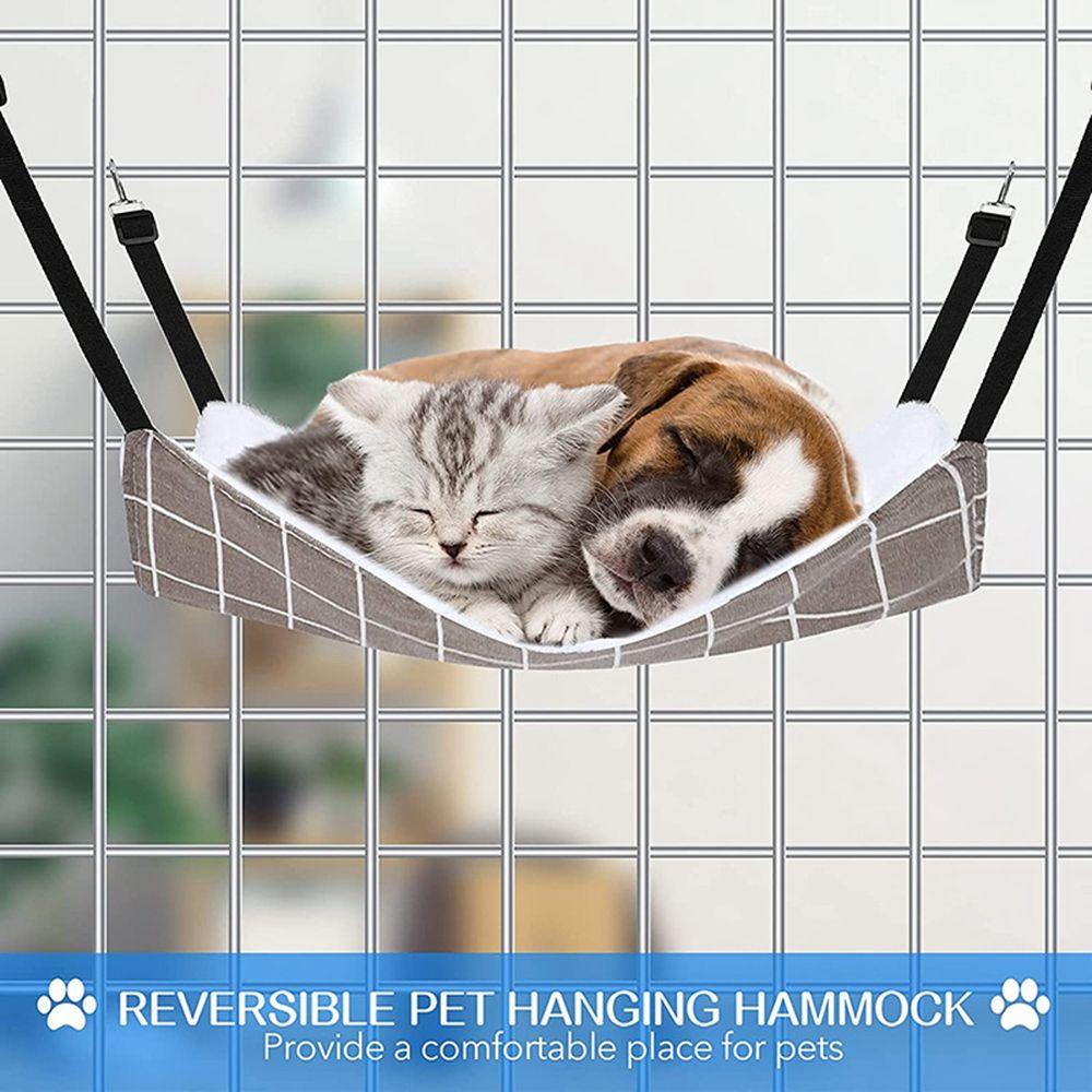 Hanging Type Comfortable Cloth Cat Swing Cat Sleep bed Cat Supplies Cat Hammock Pet Hanging Basket