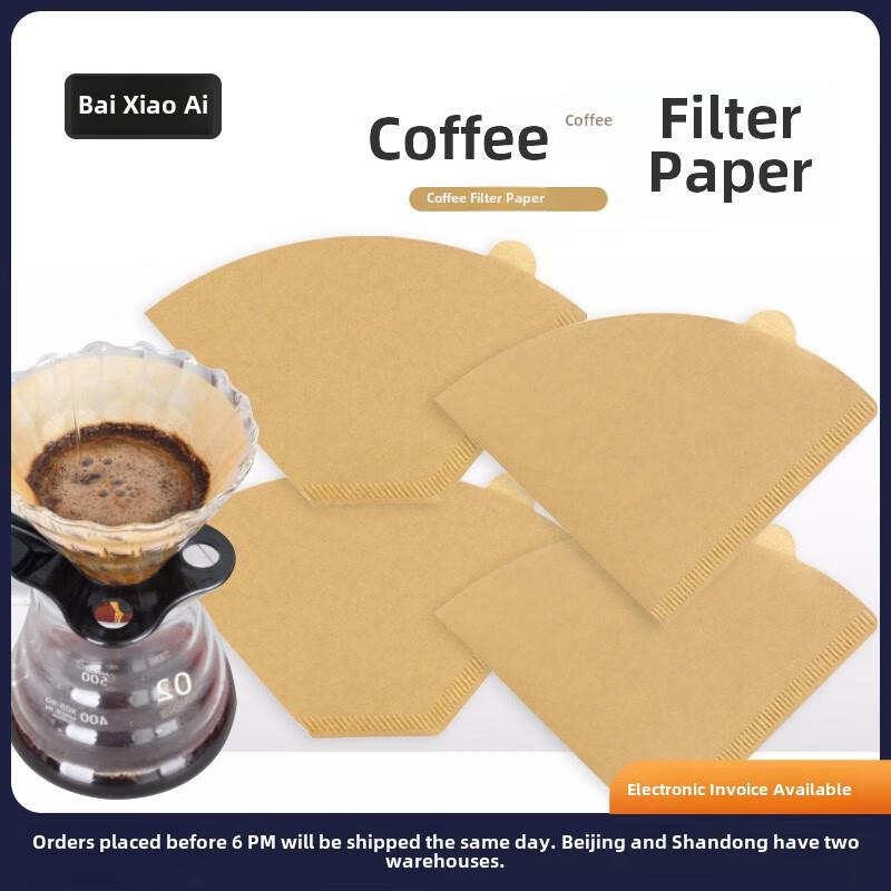 Zhaoran Fächerförmiges Kaffeefilterpapier