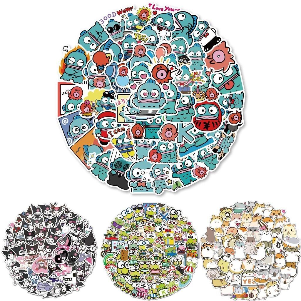 Cute Cartoon Character Sticker Collection 50 Waterproof Stickers For Phone Tablet Luggage And Laptop