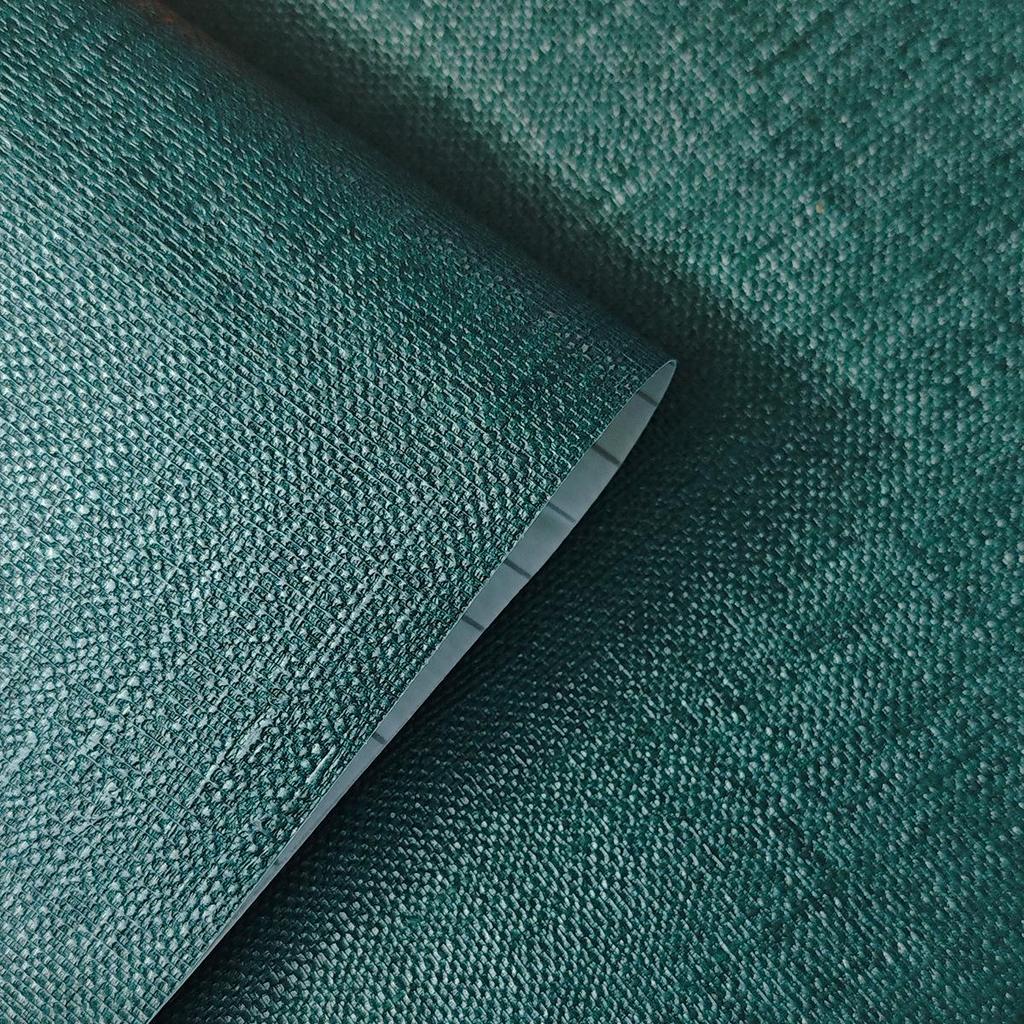 Self-Adhesive Waterproof Linen Texture Wallpaper for Bedroom and Living Room